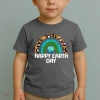 Happy Earth Day Wildlife Sealife Rainbow Toddler T-Shirt thumb 2