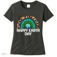 Happy Earth Day Wildlife Sealife Rainbow Women's T-Shirt thumb 0