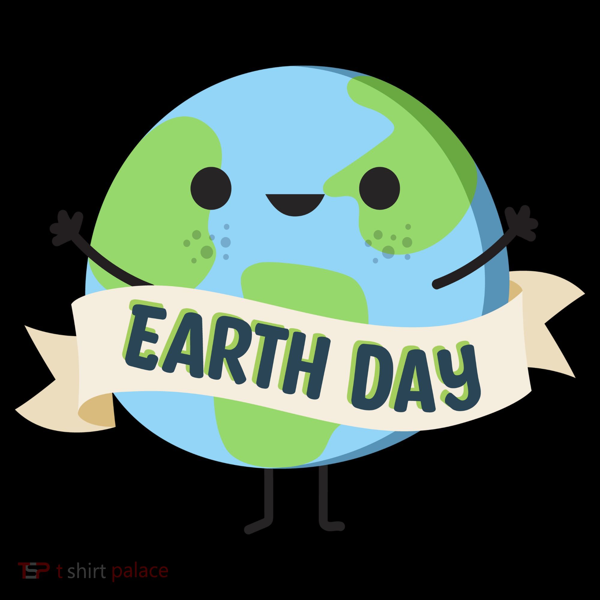 Happy Earth Day USA-Made Doggie Bandana
