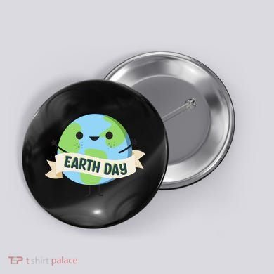 Happy Earth Day Button