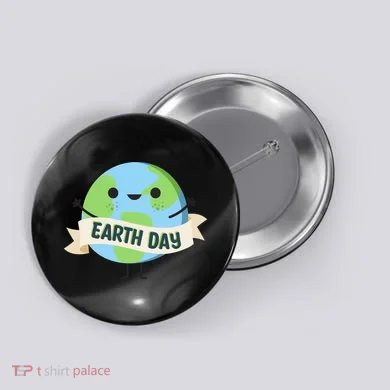 Happy Earth Day Button