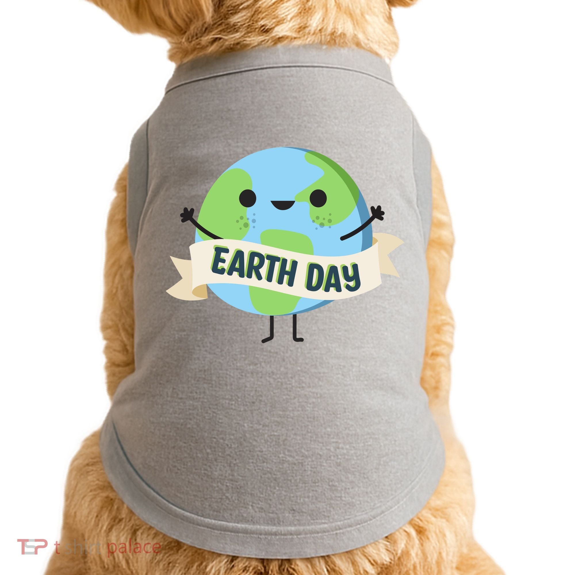 Happy Earth Day Doggie Tank