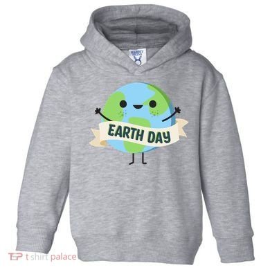 Happy Earth Day Toddler Hoodie