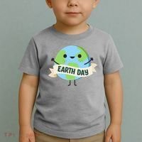 Happy Earth Day Toddler T-Shirt thumb 2