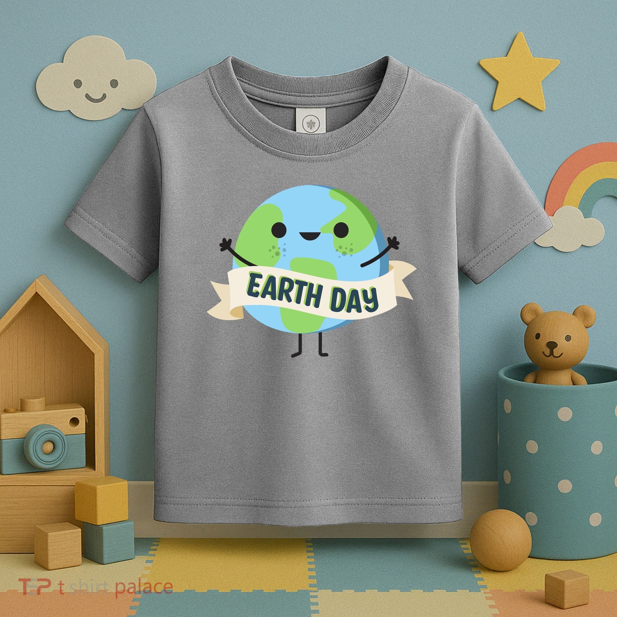 Happy Earth Day Toddler T-Shirt