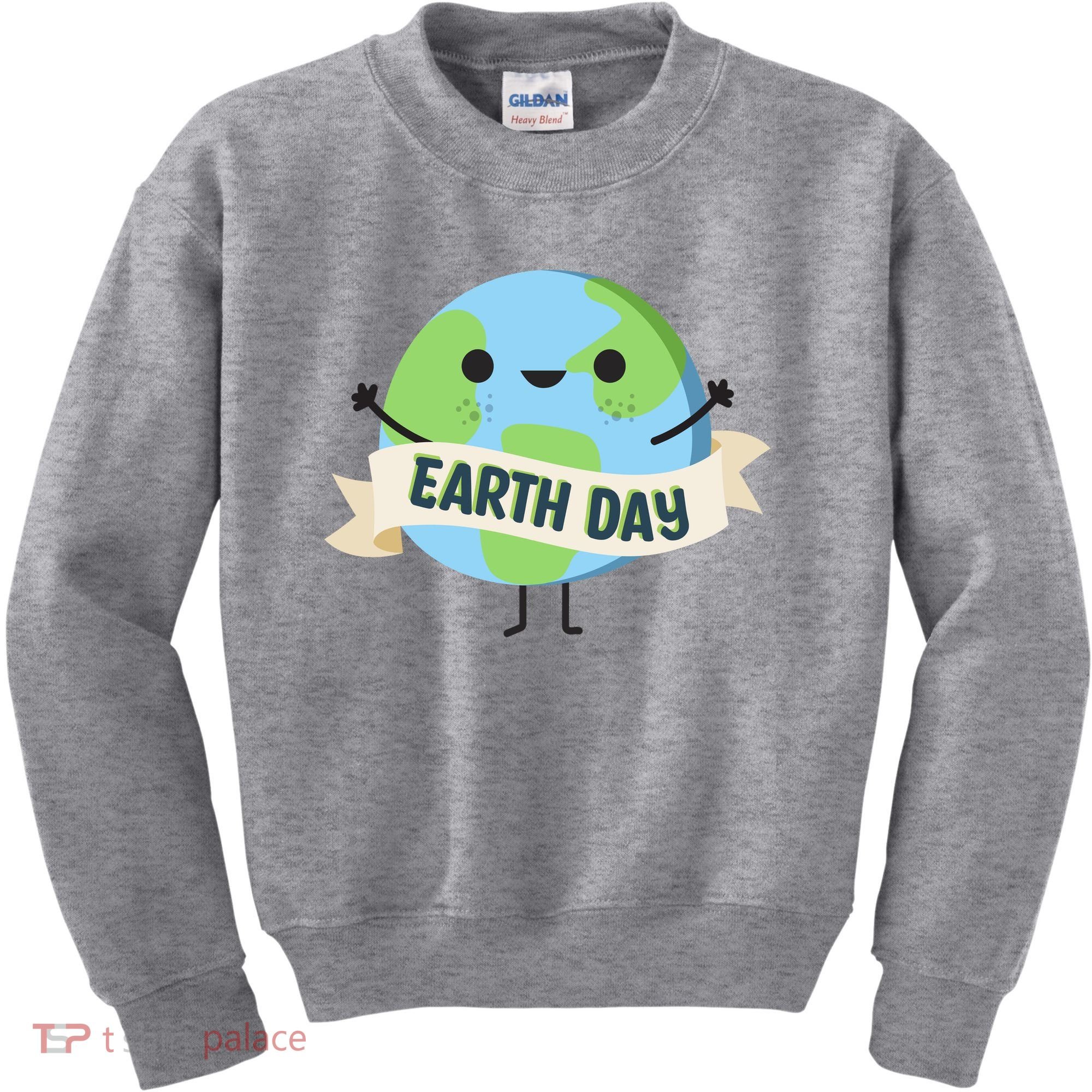 Happy Earth Day Kids Sweatshirt