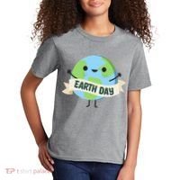 Happy Earth Day Kids T-Shirt thumb 2