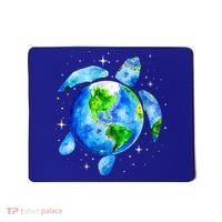 Happy Earth Day Restore Save The Planet Earth Sea Turtle Art Gift Mousepad thumb 0
