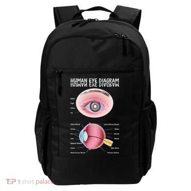 Human Eye Diagram Backpack