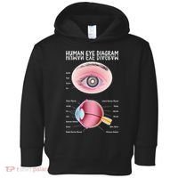 Human Eye Diagram Toddler Hoodie thumb 0