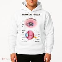 Human Eye Diagram Hoodie thumb 2