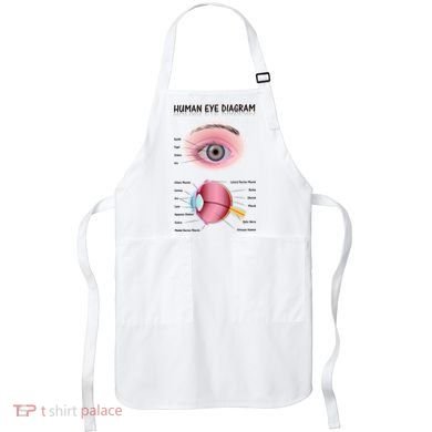 Human Eye Diagram Apron