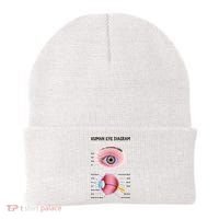Human Eye Diagram Beanie thumb 0