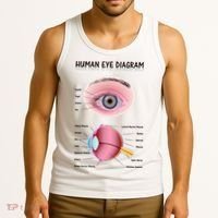 Human Eye Diagram Tank Top thumb 3
