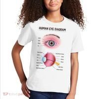 Human Eye Diagram Kids T-Shirt thumb 2