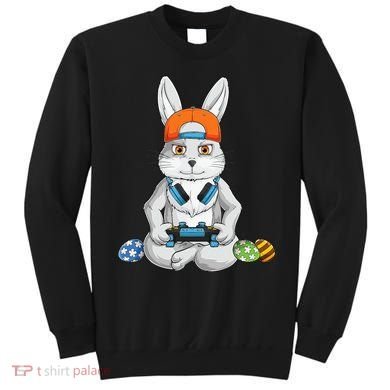Happy Easter Day Bunny Egg Funny Gamer Sweatshirt