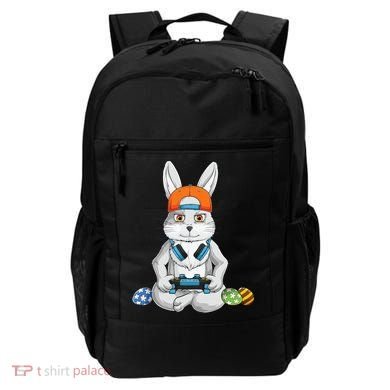 Happy Easter Day Bunny Egg Funny Gamer Backpack