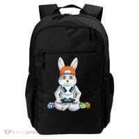 Happy Easter Day Bunny Egg Funny Gamer Backpack thumb 0