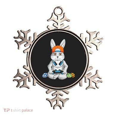 Happy Easter Day Bunny Egg Funny Gamer Ornament