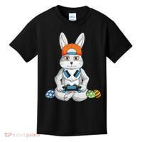 Happy Easter Day Bunny Egg Funny Gamer Kids T-Shirt thumb 0