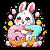 Happy Easter Day 67 Bunny Six Seven 6-7 Eggs Coffee Mug thumb 5