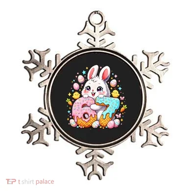 Happy Easter Day 67 Bunny Six Seven 6-7 Eggs Ornament