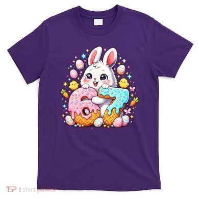 Happy Easter Day 67 Bunny Six Seven 6-7 Eggs T-Shirt