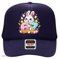 Happy Easter Day 67 Bunny Six Seven 6-7 Eggs Hat thumb 0