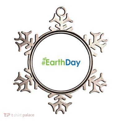 Hashtag Earth Day Awareness Ornament