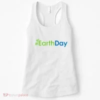 Hashtag Earth Day Awareness Women's Tank Top thumb 0