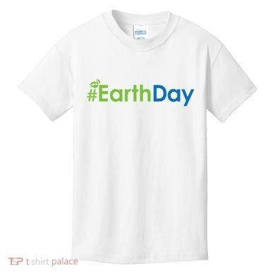 Hashtag Earth Day Awareness Kids T-Shirt