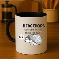 Hedgehogs Can't Share Coffee Mug thumb 4
