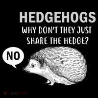 Hedgehogs Can't Share Women's Hoodie thumb 2
