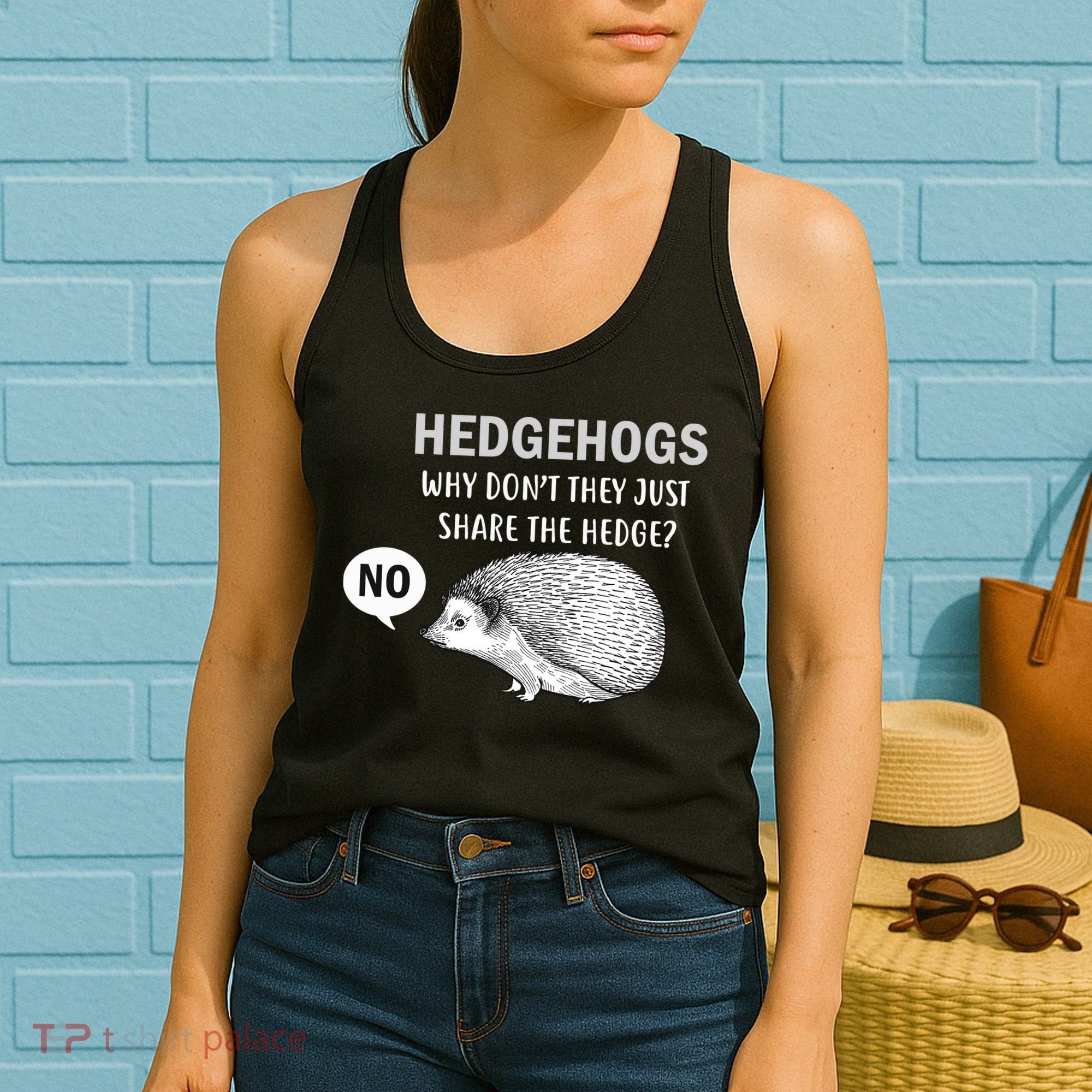 Hedgehogs Can't Share Women's Tank Top