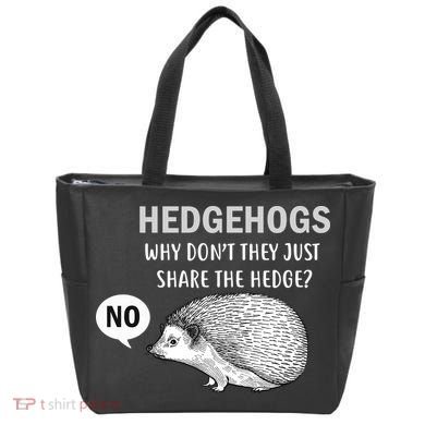 Hedgehogs Can't Share Tote Bag