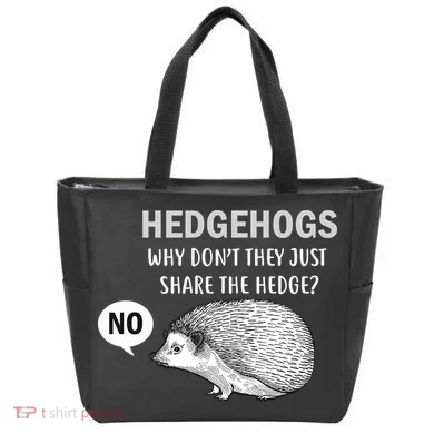 Hedgehogs Can't Share Tote Bag
