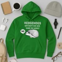 Hedgehogs Can't Share Hoodie thumb 3