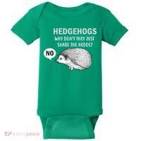 Hedgehogs Can't Share Baby Bodysuit thumb 0