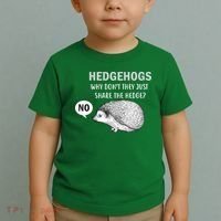 Hedgehogs Can't Share Toddler T-Shirt thumb 2