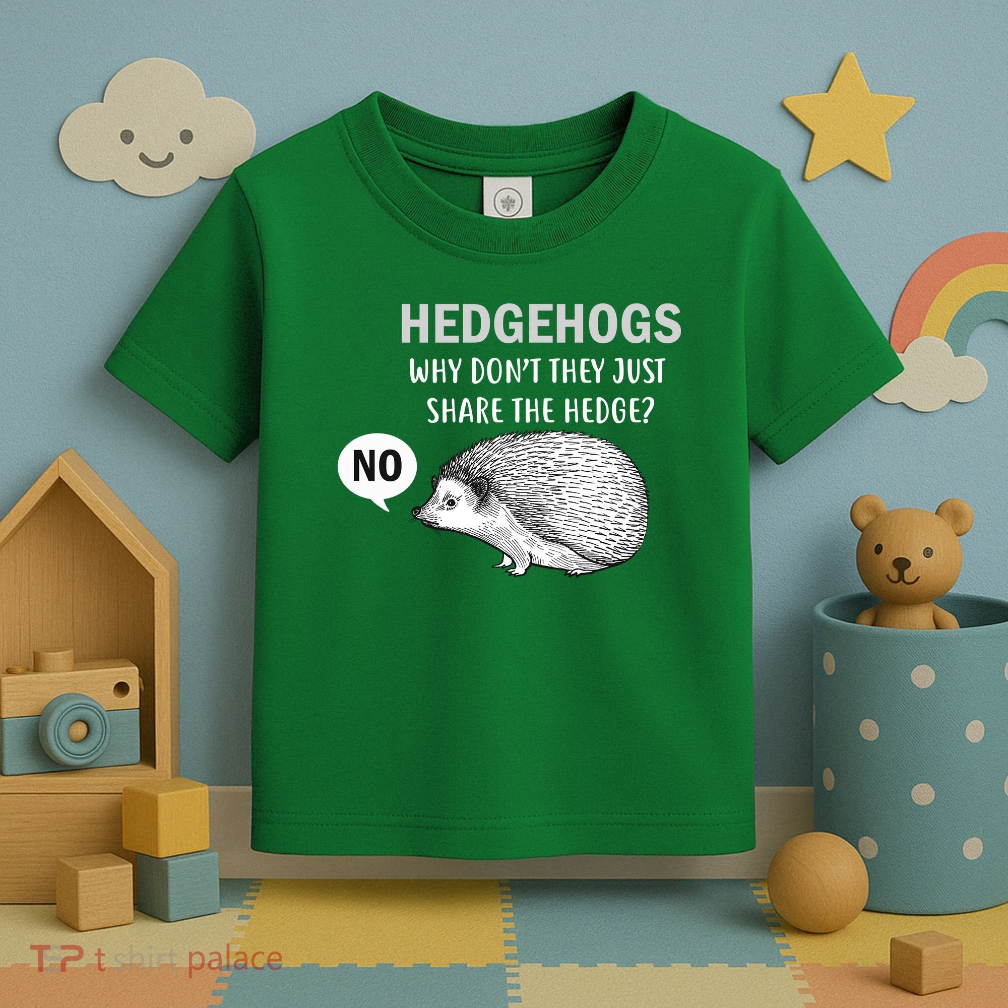Hedgehogs Can't Share Toddler T-Shirt