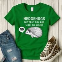 Hedgehogs Can't Share Women's T-Shirt thumb 3