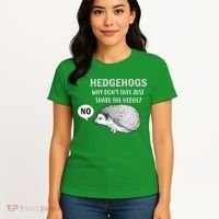 Hedgehogs Can't Share Women's T-Shirt thumb 4
