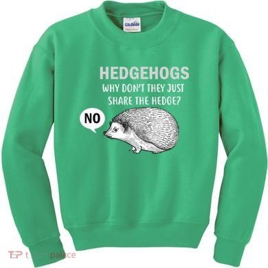 Hedgehogs Can't Share Kids Sweatshirt