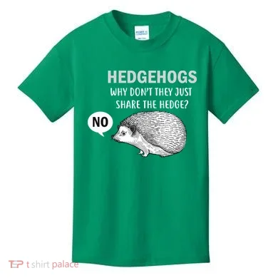 Hedgehogs Can't Share Kids T-Shirt