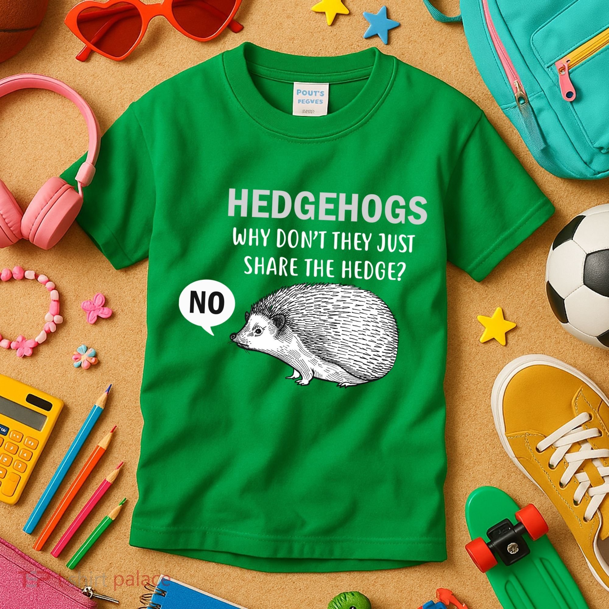 Hedgehogs Can't Share Kids T-Shirt