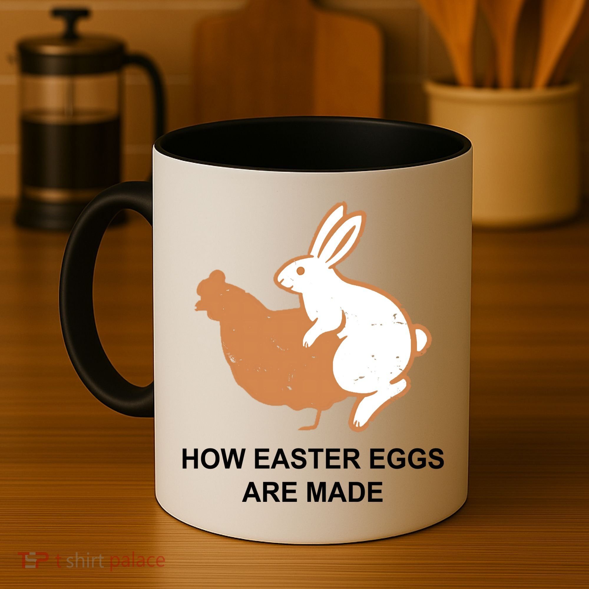 How Easter Eggs Are Made Funny Sarcastic Coffee Mug