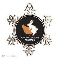 How Easter Eggs Are Made Funny Sarcastic Ornament thumb 0