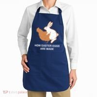 How Easter Eggs Are Made Funny Sarcastic Apron thumb 2