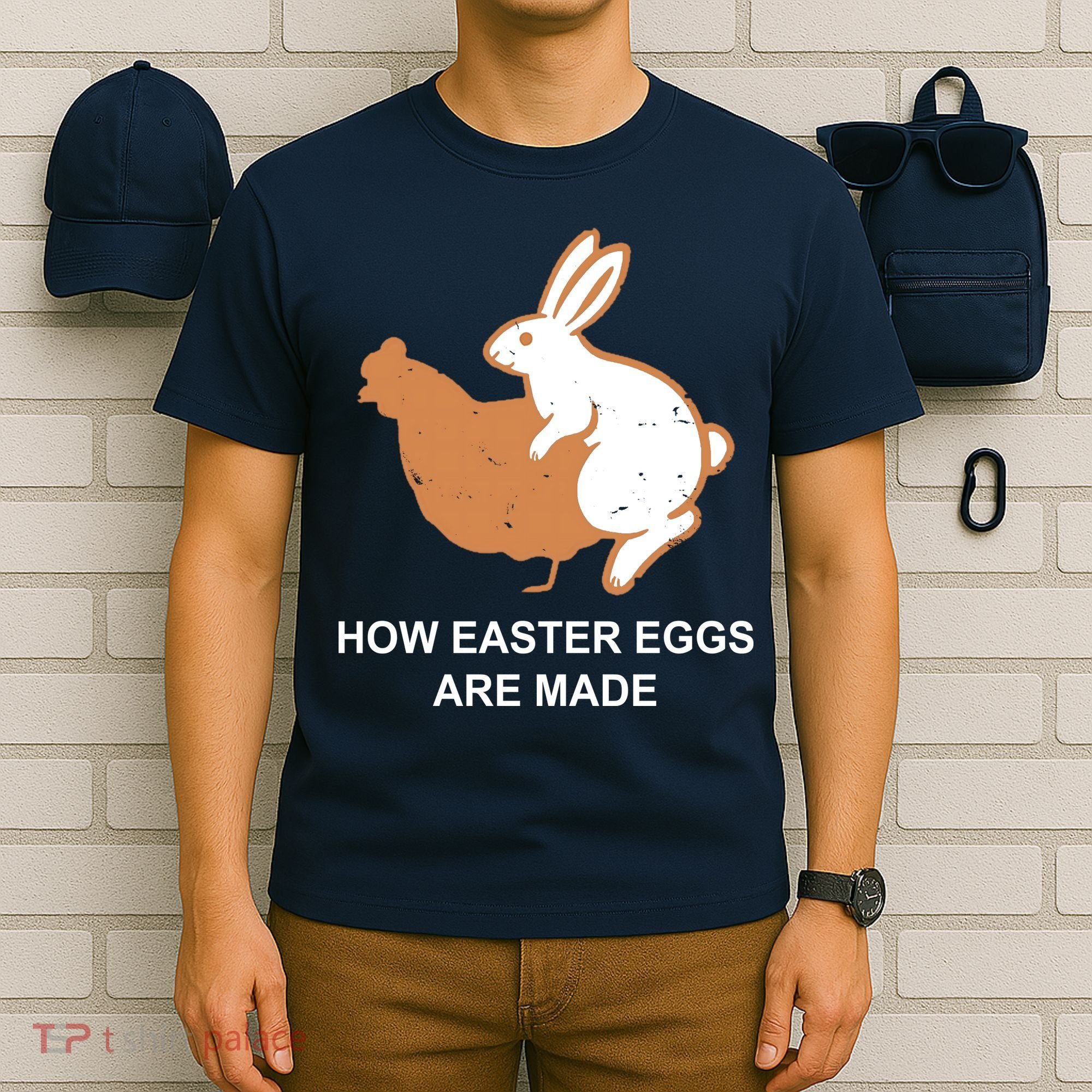 How Easter Eggs Are Made Funny Sarcastic T-Shirt