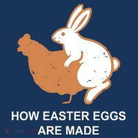 How Easter Eggs Are Made Funny Sarcastic Bucket Hat thumb 4